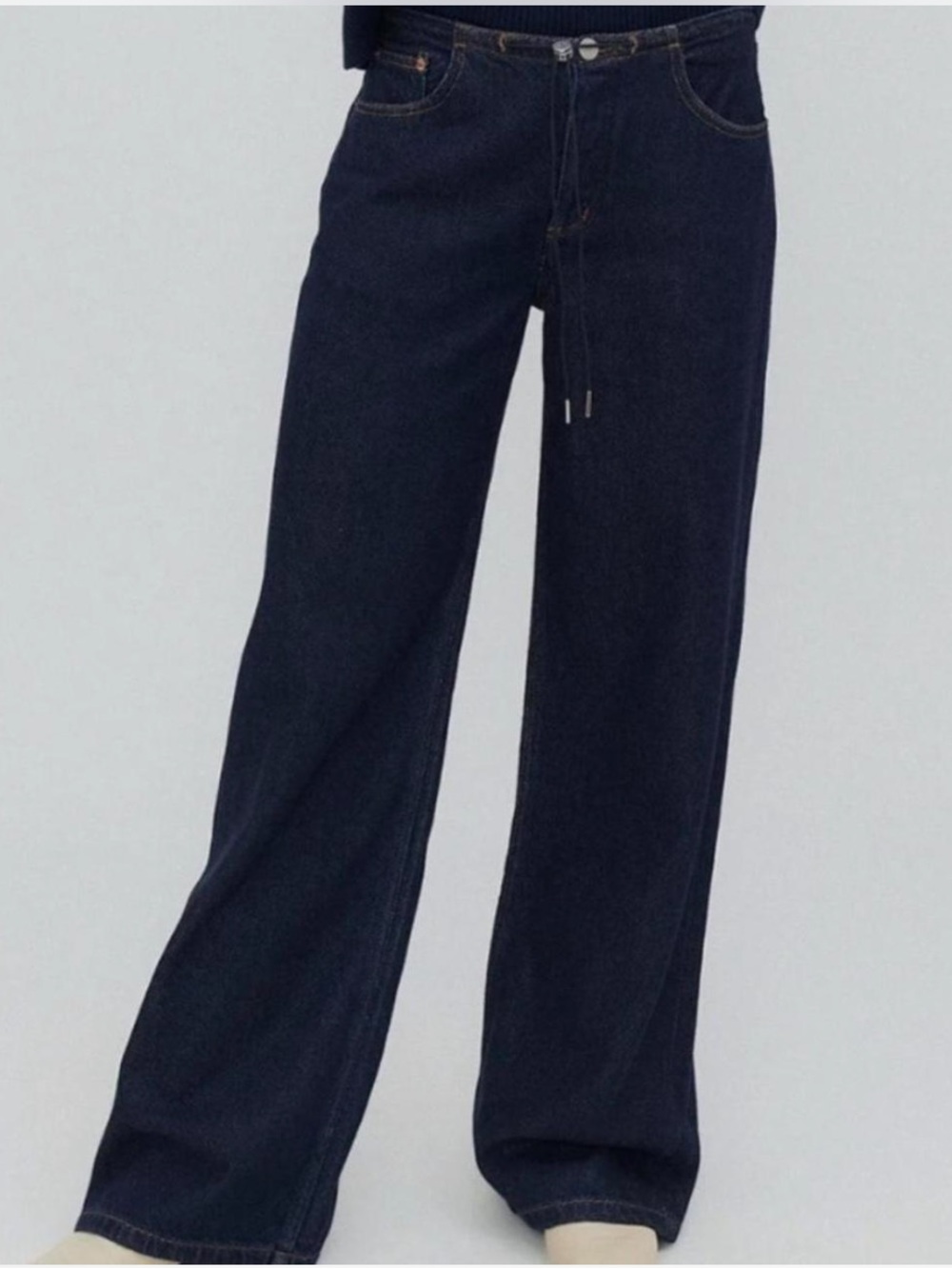 Still here New York - cool jeans in Indigo; hemmed to 27" inseam